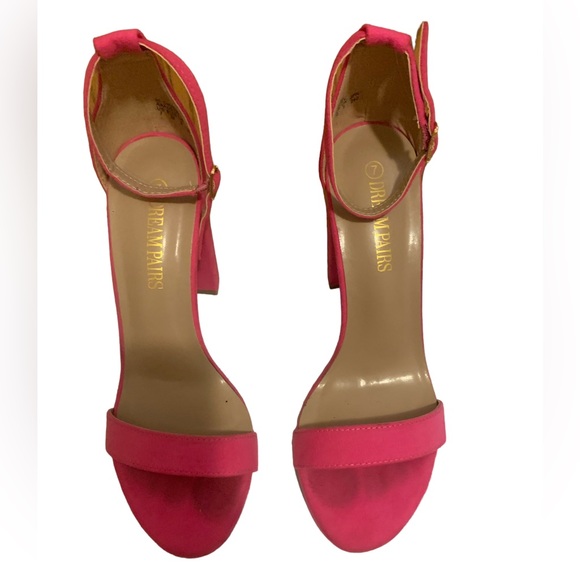 Women’s Size 7, 4 inch Chunky Dream Paris High Heels - Picture 6 of 8